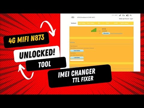 4G MIFI N873 | How To Unlock