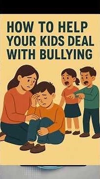How to Help Your Kids Deal with Bullying"