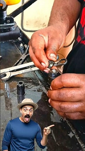 Diesel Injector Cleaning/injector nozzle testing 💯 #injector #shorts