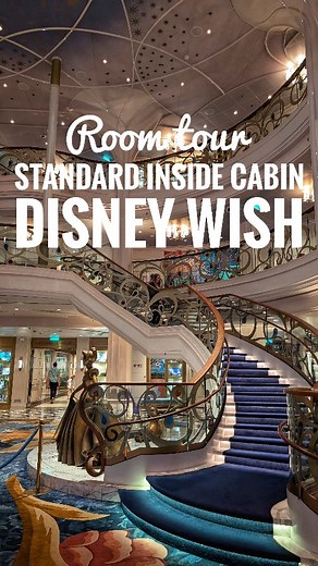 Room tour on the Disney Wish. We stayed in a standard interior cabin for 3 on the 9th deck forward. #dcl #roomtour #cruise #disneycruiseline #disneywish #wish #thewish #cruisetour #cruisecabin #disneycruise #cruisefamily #cruisefan #disney #portcanaveral #cabintour #tour | Fantastical Vacations by Shannon