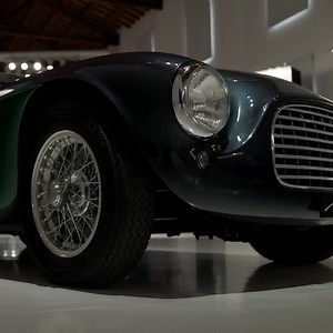 The wonderful details of the #Ferrari166MM, the first #Ferrari of Gianni Agnelli’s collection, on display at the #MuseoEnzoFerrari. 💫 #MuseiFerrarI | Musei Ferrari