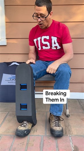 #breaking in the ToeKnee #Crawler 3.0 doing #concrete prep work. Hard gravel rock base, drilling holes for steel rebar installation. | ToeKnee Crawler