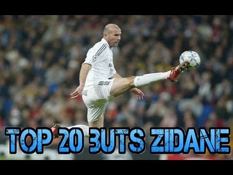 Top 20 des plus beaux buts de Zinedine Zidane !