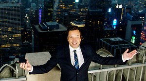 2.1K reactions · 77 shares | Jimmy kicks off The Tonight Show: Five Boroughs Edition from 850 feet above New York City at the Top of the Rock observation deck with his Samsung Galaxy Z Flip3 5G! #ad | The Tonight Show Starring Jimmy Fallon | Facebook