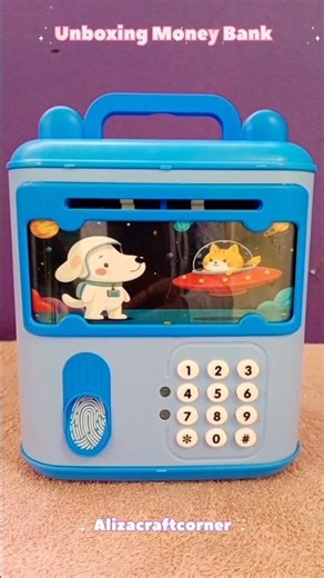 How to open money saving box/Unboxing money saving bank/trending money saving box opening #unboxing