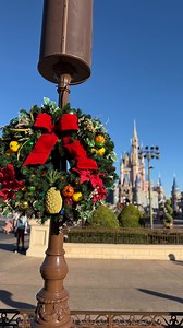 Christmas has arrived at Magic Kingdom!!🎄💫🫎 We didn’t spot the Christmas tree today 😢 — but it will likely go up tomorrow or Tuesday. A lot of decor is still on the way, but we do know the park will be fully dressed before Friday for the first Mickey’s Very Merry Christmas Party 2025!🎅🏼🎁✨ Have you ever been to Disney World for the Holiday Season? . . . #waltdisneyworld #disney #disneyworld #disneyholiday #disneyparks #disneychristmas #disneyholidays #holidaycountdown #disneyholidaycelebra