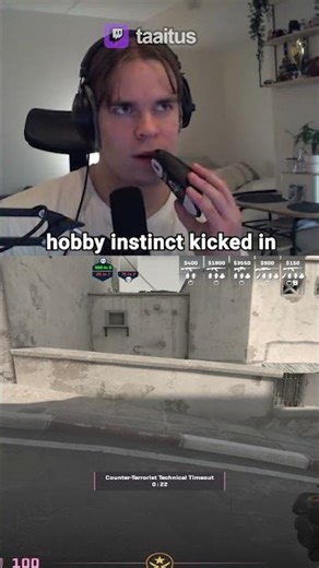 hobby instinct kicked in...#cs2 #csgo #clips