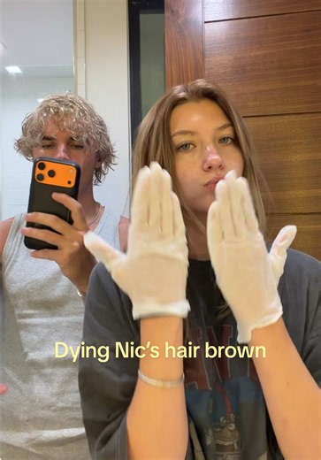 FIRST SUCCESS 😁 | hair dye