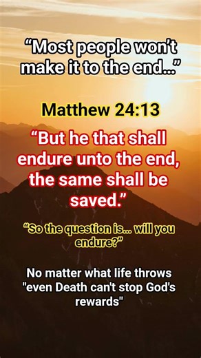 👉 “Most People Won’t Endure… 😳 (Jesus Said This)”