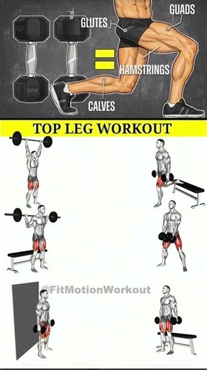 Build Bigger Legs Fast 🔥 30-Second Leg Workout #shorts #legworkout #fitnessmotivation