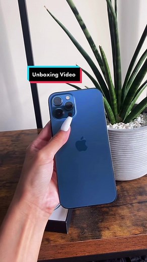 Unboxing iPhone 12 Pro Max in Blue - Haul and Aesthetic Review