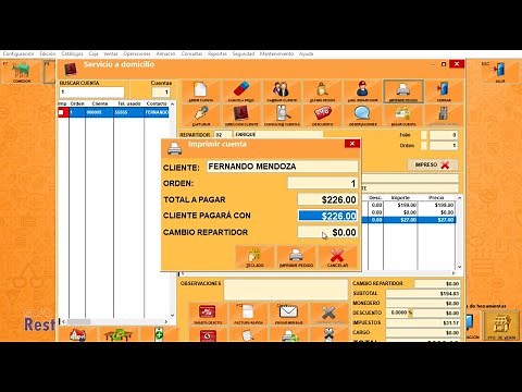 Soft Restaurant Servicio a Domicilio