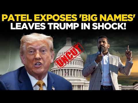 Kash Patel LIVE: Kash Patel Finally EXPOSES Big Names In Epstein Case | US Senate LIVE | TRUMP NEWS