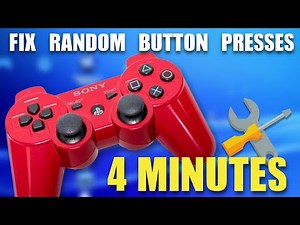 Repair PS3 Controller - Random Button Presses - 4 MINUTES