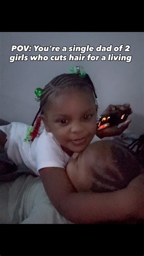 Pittsburgh Barber on Instagram: "Daddy’s little girls🎀💈 - Comment Below “🔥🔥” If You Like This Cut⬇️⬇️ - Pittsburgh PA Schedule Your Appointment NOW, Please Click The “LINK” In My Bio🔥⭐️ - (Rate My Haircuts 1-10) Follow @liqcuttz For More Content🔥 • • • • #Pittsburgbarber #Pittburgh #barbershop #clippers #barbers #haircuts #fade #explore #tiktok #trending #reel #haircut #crispy #viral #content #contentcreater #straightrazor #menshair #taper #cut #Pov #Trend #barber #singledad #father #dad #