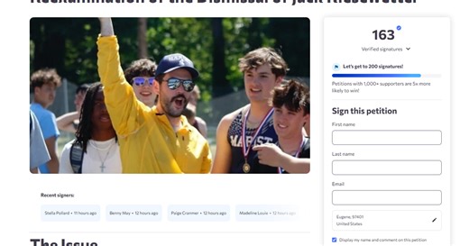 Student walkout planned to support dismissed teacher at Marist Catholic