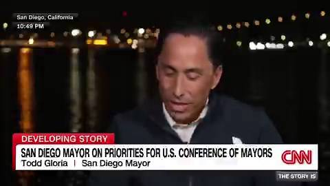 “Issue number one is housing,” among US mayors, @ToddGloria tells @Elex_Michaelson “This is not just a San Diego, blue state coastal city thing. My colleagues in Lansing, Michigan or in Lincoln, Nebraska tell me that this is an issue in their cities as well,” he said.