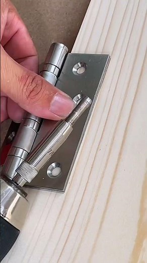 Easy Trick to Install Door Hinges Perfectly