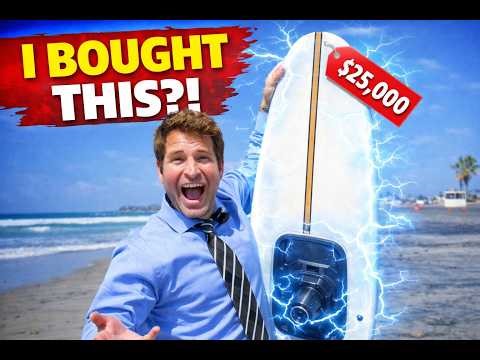 I Almost Died on a 25,000 Surf Board