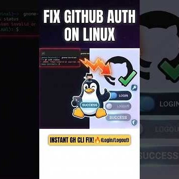 Fix GitHub Auth on Linux (GH CLI) #github