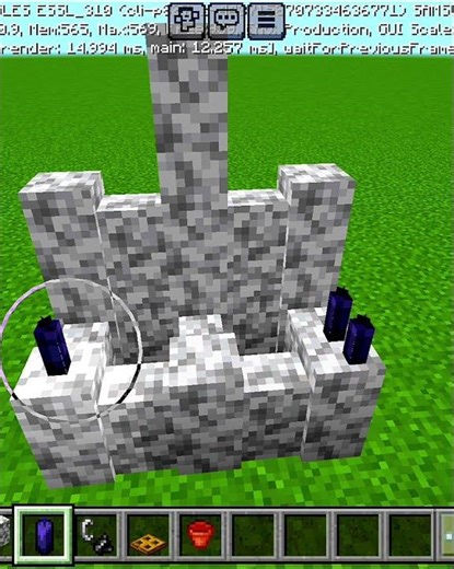 NEW EASY VIRAL CASTEL HACK MINECRAFT 🕍.#gaming #minecraft #minecraftgameplay