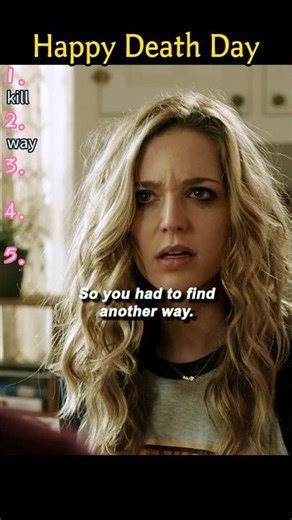 The Birthday Truth Finally Explodes 😱🕰️ | Happy Death Day’s Most Shocking Reveal”#shorts