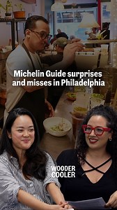 9.4K views · 48 reactions | Philly’s Michelin list came with a few curveballs.  We're at the Wooder Cooler with Kiki Aranita to break down which restaurants we couldn’t believe were passed over. Do our picks line up with yours? Watch Kiki's full conversation with Wooder Cooler host, Ariane Datil, at our link in bio.  by Kiki Aranita / Staff ️✂️ by Ariane Datil / Staff  by Gabe Coffey / Staff | Philadelphia Inquirer | Facebook
