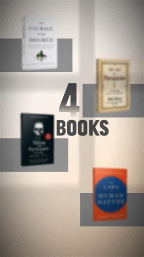 These 4 Books Will Make You Impossible to Control