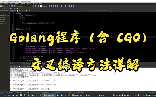 Golang程序（含 CGO）交叉编译方法详解