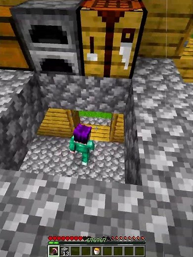 Minecraft Trolling Friend😂 (World's Smallest Violin) #minecraft #shorts