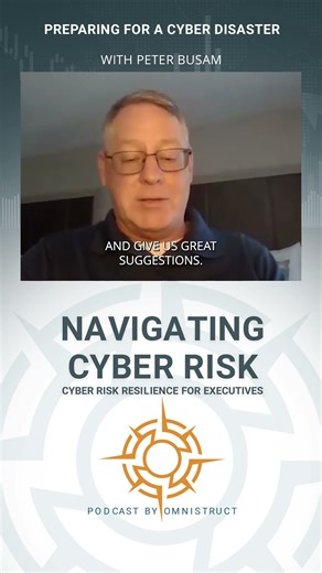 Preparing For A Cyber Disaster With Peter Busam