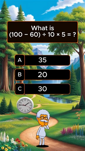 13K views · 715 reactions | Easy math quiz Challenges Drop your answer in which seconds you have solve it  #riddletime #reasoning #QuizChallenge #brainteaser #mathskills #quickmindtest #quoteoftheday #ThinkSmart #quiztimes #quiz | Quick Mind Test | Facebook