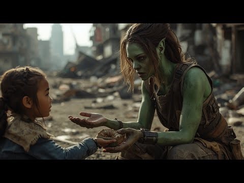 Take My Toys, Alien… I Need Money For My Mother’s Treatment!” Begged The Human Girl