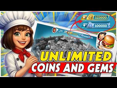 INSANE Cooking Fever Hack | Unlimited Gems & Coins Fast