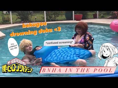 pool party??? || bnha cosplay