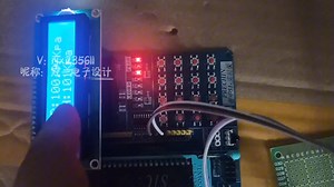 176、基于51单片机bmp180气压的检测报警LCD 1602设计