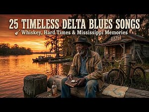 One More Whiskey Before Goodbye 🥃 Getting Old, Lost Love & Hard Times | 20 Best Delta Blues Songs