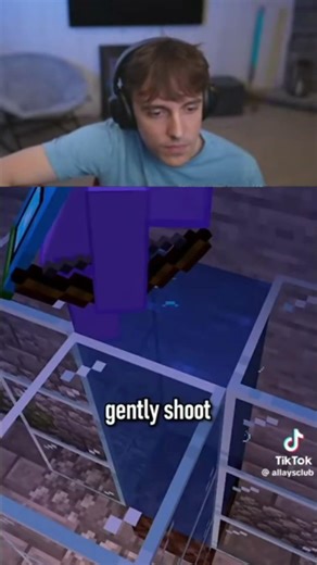 Donut reacts to how to make cool particles in Minecraft #minecraft #donutsmp