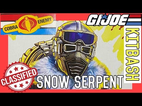 GI-Joe Classified Snow Serpent Kitbash