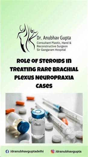 Can Steroids Cure Brachial Plexus Injury? | Dr. Anubhav Gupta Explains