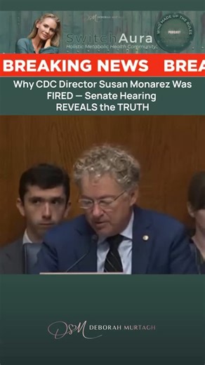 Deborah Murtagh on Instagram: "🚨 Senator Rand Paul just grilled former CDC Director Susan Monarez in a fiery Senate hearing. His questions cut straight to the heart of the narrative: ❌ Does the COVID shot stop transmission? 👉 No. At best, ~16% reduction with Omicron. ❌ Does it reduce hospitalizations in kids under 18? 👉 No — numbers are too small to prove anything. ❌ Does it reduce deaths in children? 👉 No evidence. So what was the entire childhood recommendation 
