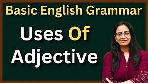 31K views · 1.7K reactions | Uses Of Adjective || Basic English Grammar || English With Rani Ma'am #BasicEnglishGrammar | English With RANI MAM | Facebook