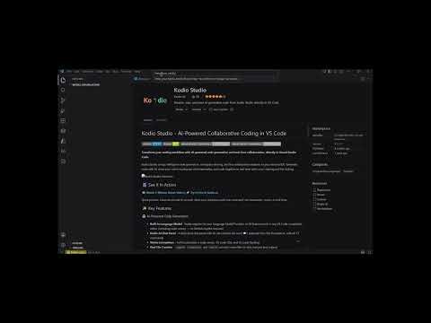 Kodio agent vscode