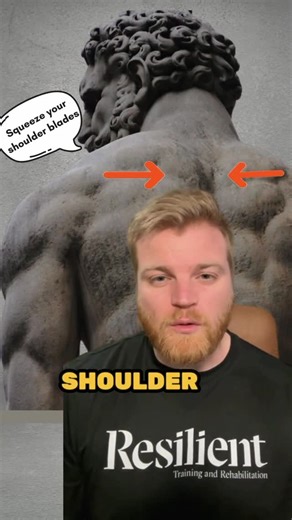 Alex Effer | Ever heard the cue “squeeze your shoulder blades together”? This is why it doesn’t do what you think it does… | Instagram