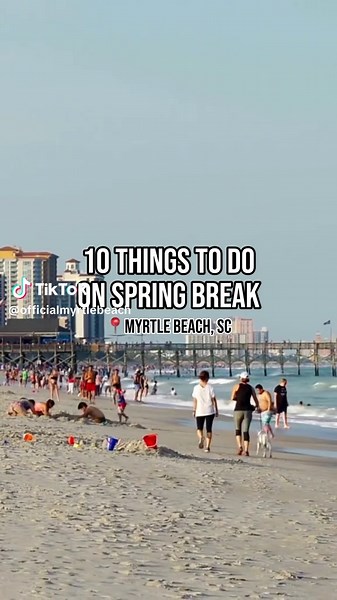 So much to do and see while you’re on Spring Break in Myrtle Beach! 🌊☀️ From beach days to thrilling attractions, here are some of our top picks! Should we do a part 2? Let us know in the comments! 👇 ☀️ Greg Rowles Legacy Theatre ☀️ Alligator Adventure ☀️ Express Watersports ☀️ Medieval Times Dinner & Tournament ☀️ Sea Thunder & Sea Screamer ☀️ Blackbeard's Pirate Cruise of Myrtle Beach ☀️ Brookgreen Gardens ☀️ Captain Benjamin's Calabash Seafood ☀️ The Track Family Fun Park ☀️ Cruise Myrtle B