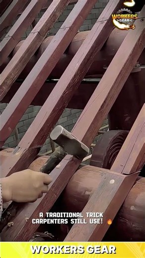 Durable Wooden Dowel Joinery Tool for Reinforcing Roof Beams & Timber Frame in Traditional Carpentry