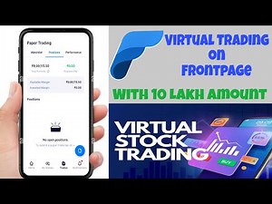 Front Page Paper Trading | paper trading for beginners | Virtual Trading App | Rahul Karwal