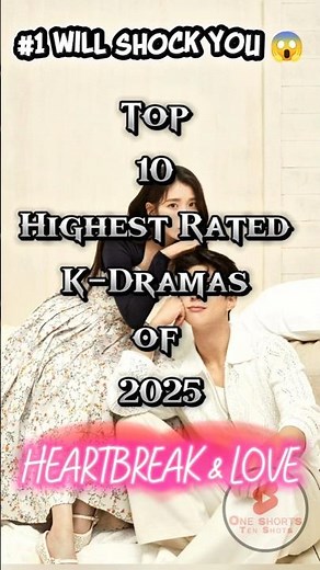 Top 10 Highest Rated K-Dramas of 2025