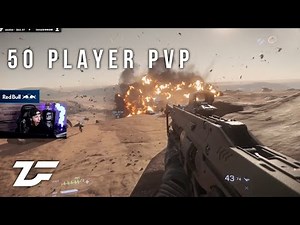 Star Citizen Intense PVP Firefight 50 Player Battle