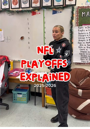 PLAYOFFS BABY!!!!!! CLAP IT UP FOR WILD CARD WEEKEND!~~~ But for real…playoff seedings & scenarios are my fave!! We had so much fun analyzing numbers and manipulating data. The kids are STOKED to continue learning about the playoffs and all things NFL!!!! WIN OR GO HOME 🫢🫢🫢 #nfl #nfelementary #teacher #football #playoffs
